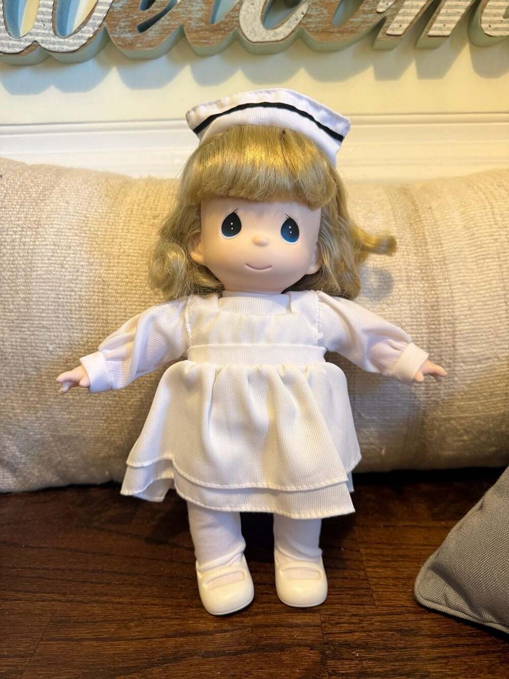 Precious Moments Nurse Doll Career Series Blonde 12"